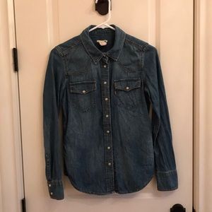 Levi's denim shirt